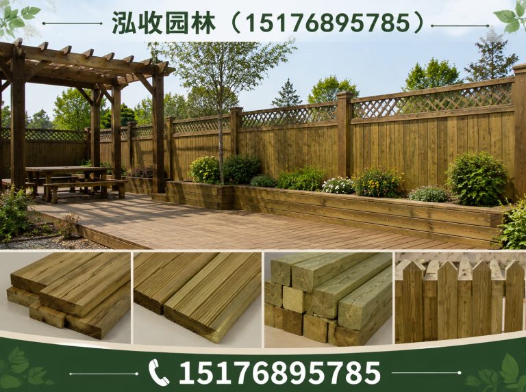 吉安防腐木凉亭展示图