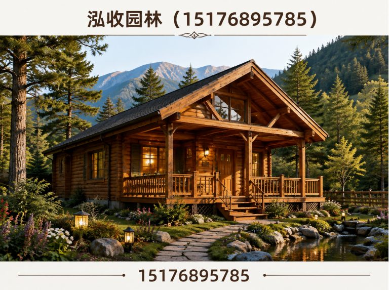吉安防腐木展示图